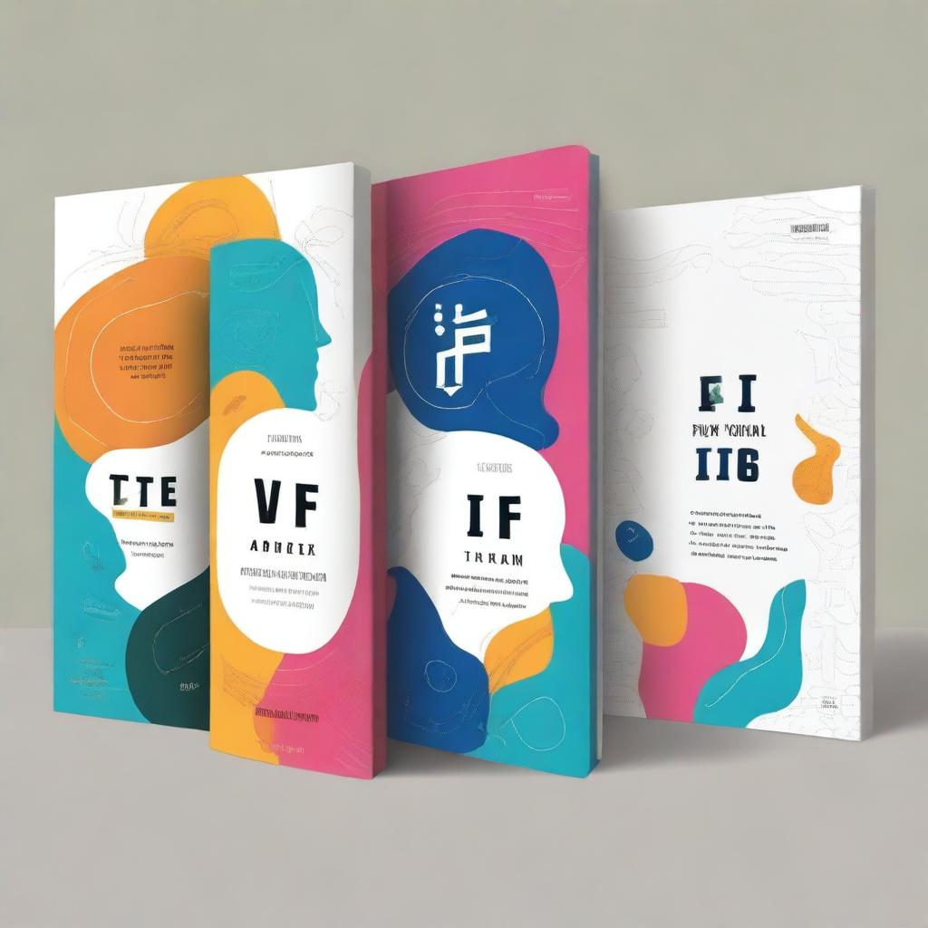 Create multiple book covers for a self-help book titled 'What If? A Guide to Personal Transformation' by Dakshitta Mathur