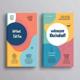 Create multiple book covers for a self-help book titled 'What If? A Guide to Personal Transformation' by Dakshitta Mathur