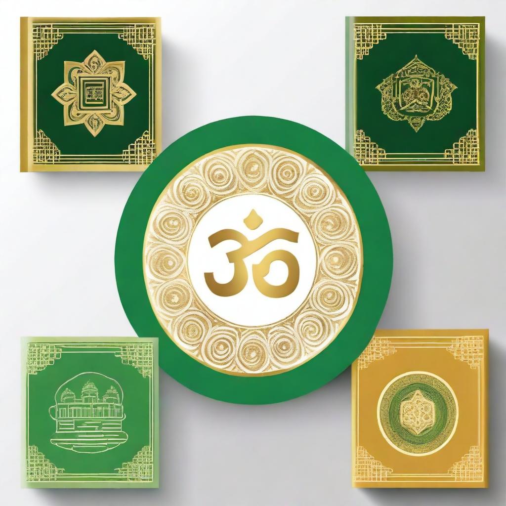 Create a book cover for a Jain religion text