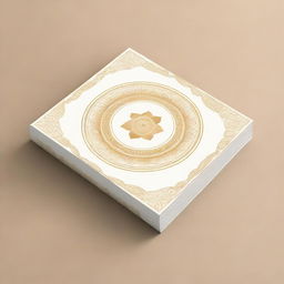 Design a book cover with a serene and minimalist background in shades of white and gold, symbolizing purity and enlightenment