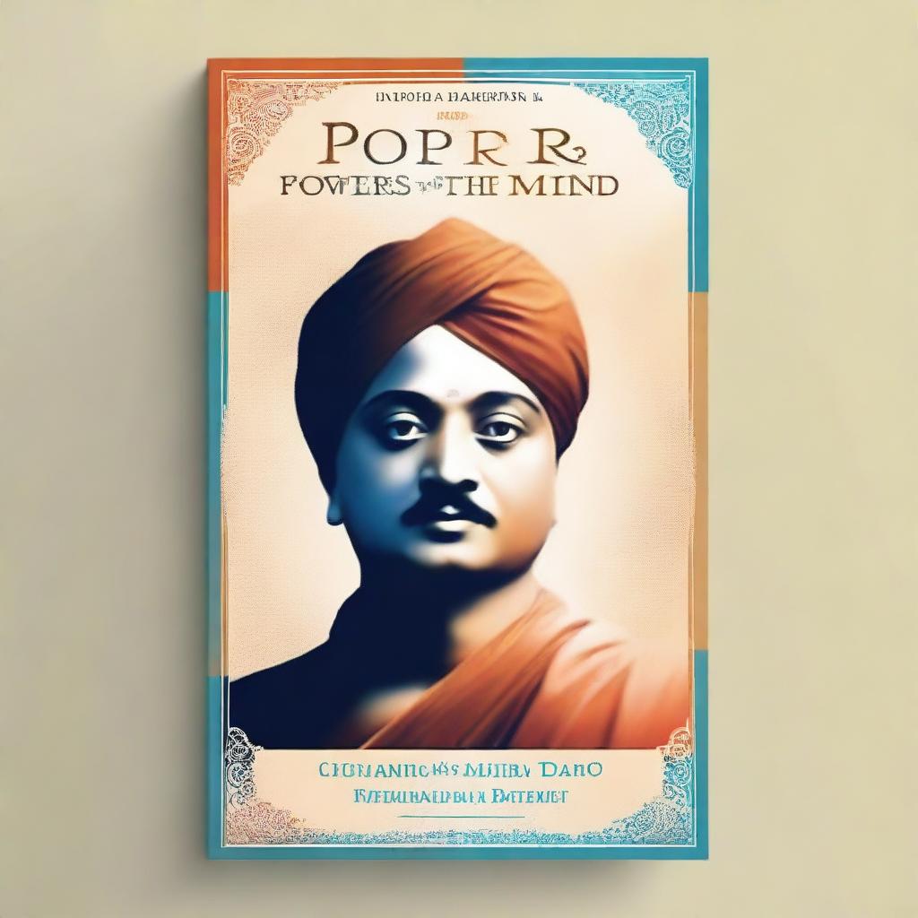 Create a book cover for a book titled 'Powers of the Mind' by Swami Vivekananda