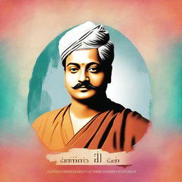 Create a book cover for a book titled 'Powers of the Mind' by Swami Vivekananda