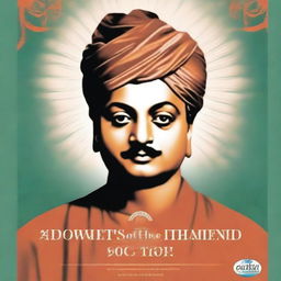 Create a book cover for a book titled 'Powers of the Mind' by Swami Vivekananda