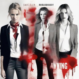Create a split image for the book title 'The Awakening'