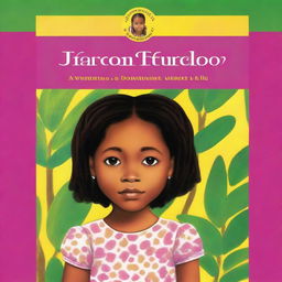 A book cover for a memoir of a little girl in Jamaica