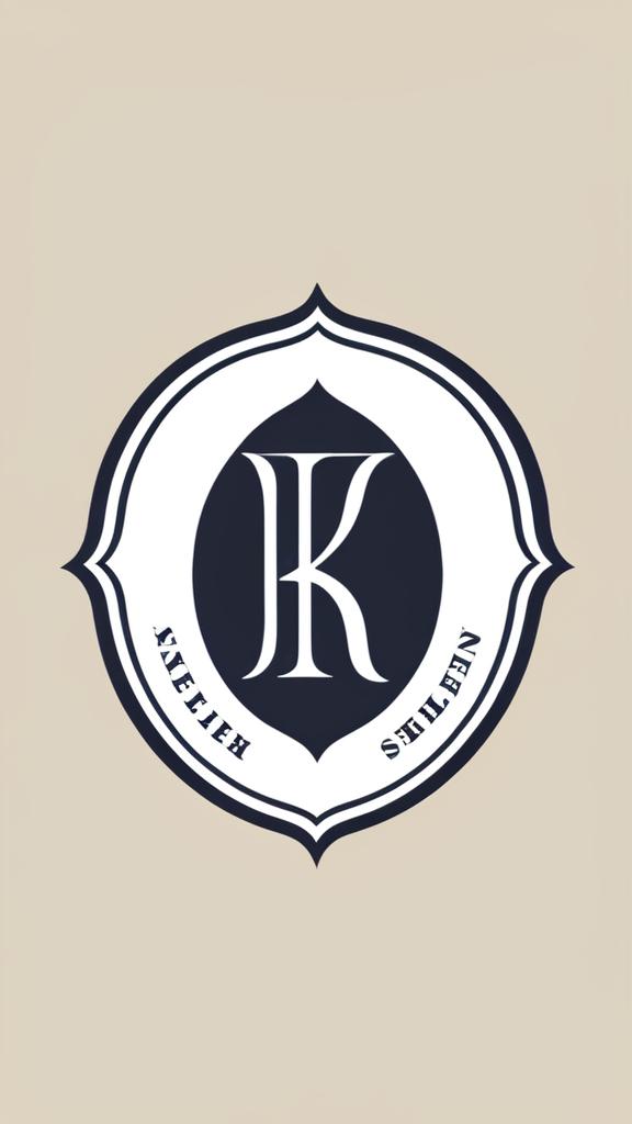 Logo with 'ka$hleen' in Old English font, blending traditional design with a modern twist.