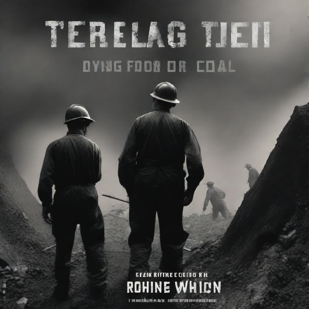 A compelling book cover for the title 'Dying for Coal'