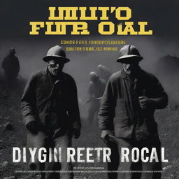 A compelling book cover for the title 'Dying for Coal'