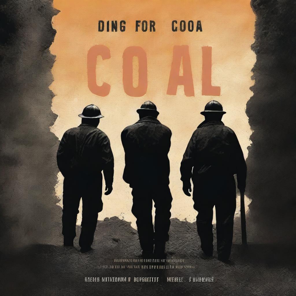 A striking book cover for the title 'Dying for Coal'