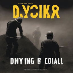 A striking book cover for the title 'Dying for Coal'