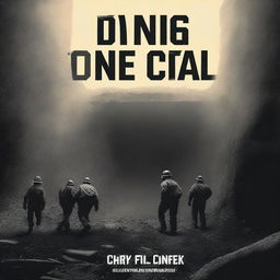 A powerful book cover for the title 'Dying for Coal'