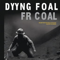 A powerful book cover for the title 'Dying for Coal'