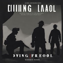 A striking book cover for the title 'Dying for Coal'