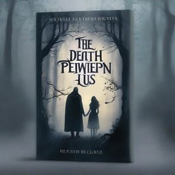 Design a book cover for a moody fantasy romance titled 'The Death Between Us'