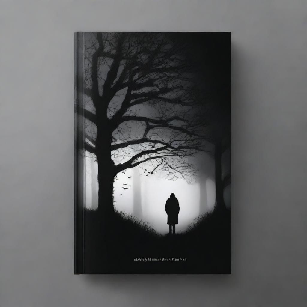 Design a book cover that is moody and filled with shadows