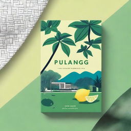 A contemporary book cover design for a book titled 'Pulang' written by Tere Liye