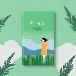 Create a modern book cover for 'Pulang' by Tere Liye