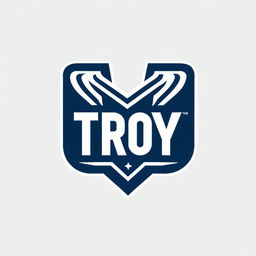 Bold logo with the phrase 'Based Troy' in a large, prominent typeface, colored in navy blue on a white background.