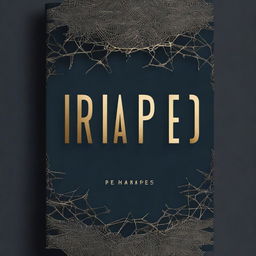 Create a book cover for a novel titled 'Trapped'