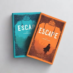 Design a book cover for a novel titled 'Escape'