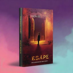 Design a book cover for a novel titled 'Escape'