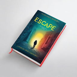 Design a book cover for a novel titled 'Escape'