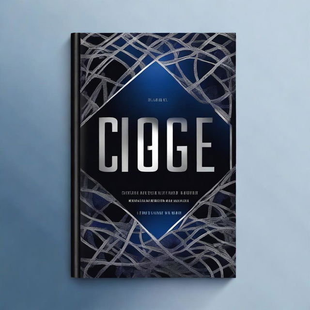 Design a book cover for a novel titled 'Caged' with the title partially obscured behind the cover design