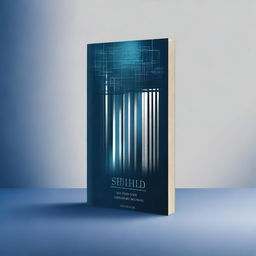 Design a book cover for a novel titled 'Caged' with the title partially obscured behind the cover design