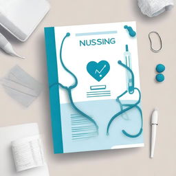 A technical notebook cover for nursing