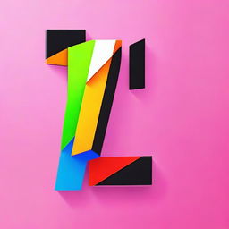 A single digit number '1' displayed in a creative and artistic manner