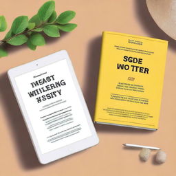 A visually appealing image of an e-book bundle featuring three books titled 'Top Self: Unlock your best version', 'Mindset Mastery: Harnessing the Power of Positive Thinking', and 'Goal Setting for Winners: Achieve Your Dreams with Precision'