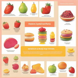 Create a 20-page manual for children with sensory-focused food activities