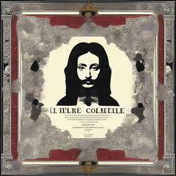 Design an evocative and visually rich poster for Pierre Corneille’s 'L’illusion Comique