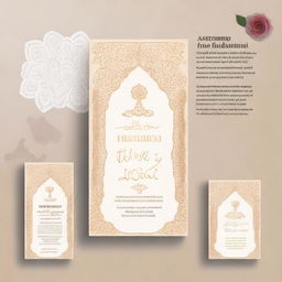 Create an ebook cover for the title 'FIQIH NIKAH & KAMASUTRA ISLAMI'