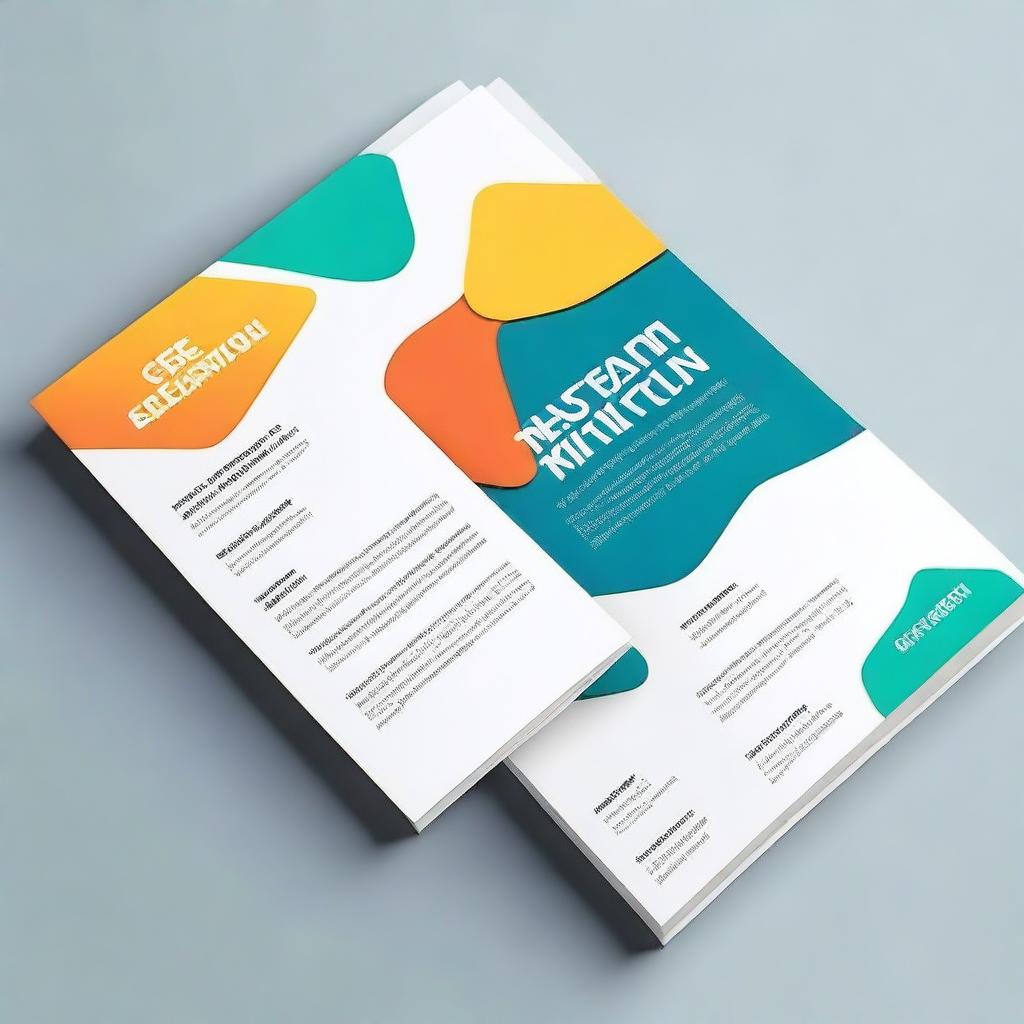 Create a professional cover proposal for an event