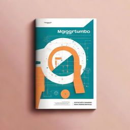 Create a book cover titled 'Algoritmo para la generación de proyectos de investigación para ingeniería'