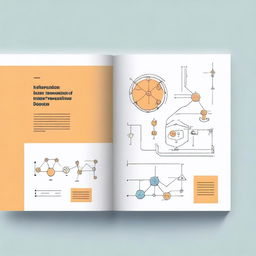 Crear una portada de libro tipo boceto titulada 'Algoritmo para la generación de proyectos de investigación para ingeniería'