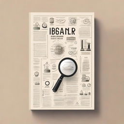 A detailed and intriguing book cover about research