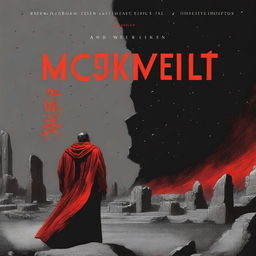 The cover features a black background with a red meteor streaking across the sky