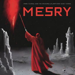 The cover features a black background with a red meteor streaking across the sky