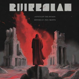 The cover features a black background with a red meteor streaking across the sky