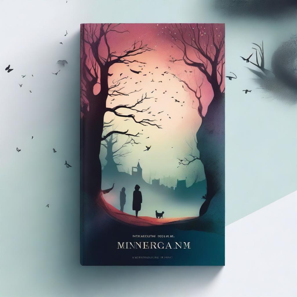 A captivating book cover featuring an intriguing and mysterious scene