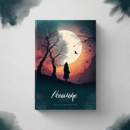 A captivating book cover featuring an intriguing and mysterious scene