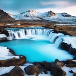 Create an image showcasing the top 10 best places to visit in Iceland