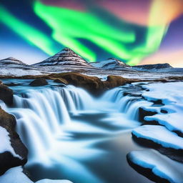 Create an image showcasing the top 10 best places to visit in Iceland