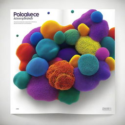 A book cover featuring multiphoton imaging of biological objects