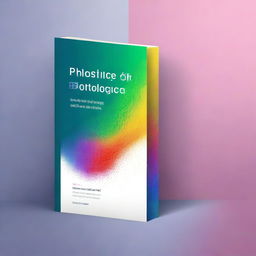 Design a book cover for a textbook titled 'Photonics of Biological Objects'