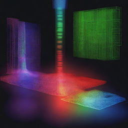 An image depicting laser systems used for the visualization of cells