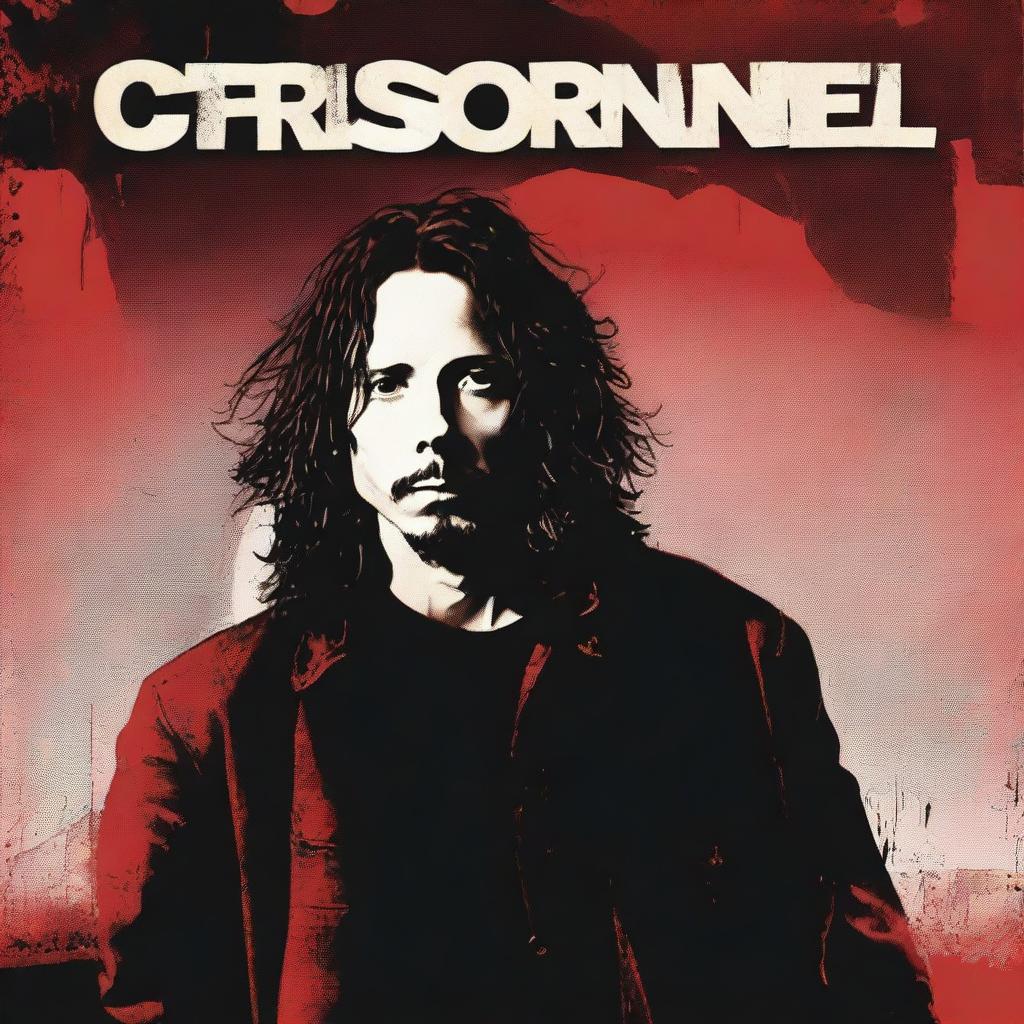 Create an album cover featuring Chris Cornell