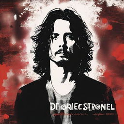 Create an album cover featuring Chris Cornell